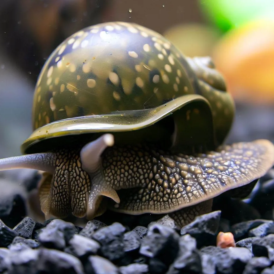 Ile ślimaków military helmet do akwarium